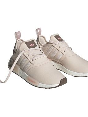 adidas Light Pink NMD_R1 Sneakers with White Accents
